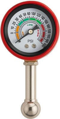 Mayfix Analog Tire Pressure Gauge Accurate Air Pressure Tester for Car, Bike, Cycle, Truck & Sports Balls(200 PSI)