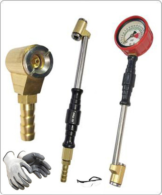TOOLBUX Analog Tire Pressure Gauge Tire Pressure Gauge (TTC +TTC PG + TTCS) (200 PSI)(200 PSI)