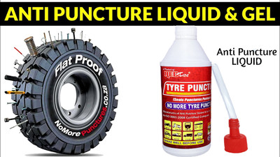 Redtize Tubeless Tire Sealant | Anti Puncture Liquid for Bike & Car Tyres Tubeless Tyre Puncture Repair Kit
