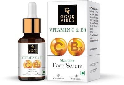 GOOD VIBES Vitamin C & Vitamin B3 Skin Glow Serum (10 ml )(Pack Of 1)