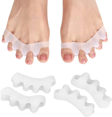 APH Toe Separator 5 Finger Toe Spreader Bunion Corrector Stretcher, Hallux Valgus(Pack Of 2)
