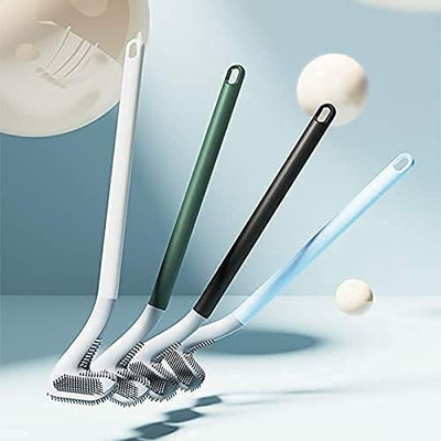 RoyEnterprise Golf Toilet Brush with Holder(Silver)