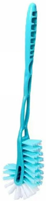 JMT Double Side Square Toilet Cleaner Brush Pack of 1(sky blue)