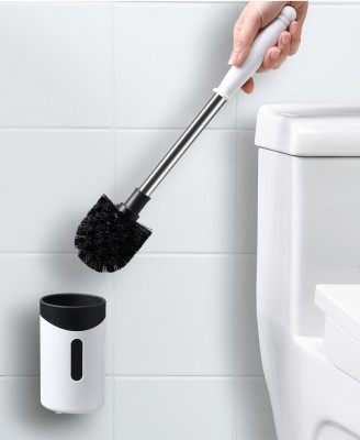 TGOPIT Toilet Brush with Bathroom Toilet Cleaning Brush and Holder with Holder with Holder(Multicolor)