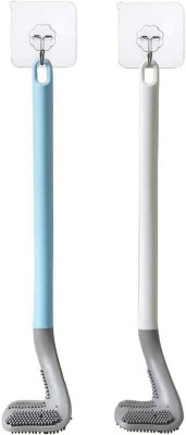 NARV Golf Shapr Toilet Brush With Hook L-73(Multicolor)