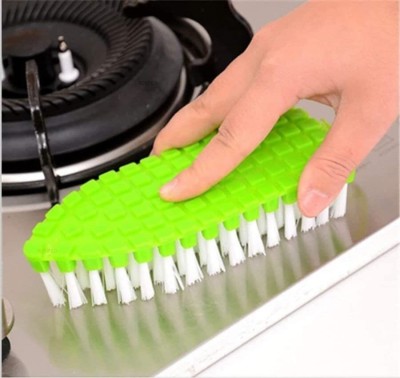 SHOPPIE Flexible Plastic Cleaning Brush for Home(Multicolor)