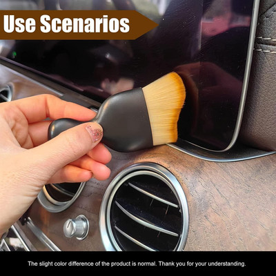 DREnterprise Car Dashboard Cleaning brown Brush Soft Tool for Car, Home, Office, Keyboard Car Dashboard Cleaning brown Brush Soft Tool for Car, Home, Office, Keyboard Vehicle Interior Cleaner(50 g)