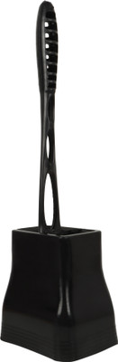 Urban Magic Premium Quality Toilet Cleaning Brush with Holder(Black)