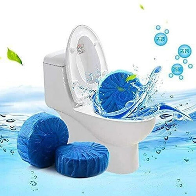 KEZIFY Automatic Toilet Bowl Cleaner Tablets 1 PCS Rose Foam Toilet Cleaner(10 x 1 g)