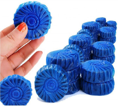 REDCARP Toilet Cleaning Tablet Original Powder deodorizer Automatic Flush Toilet Cleaner Foam Toilet Cleaner(10 x 1 g)