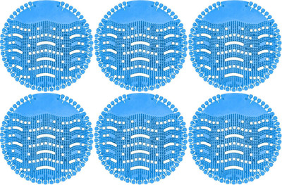 Velsun International Urinal Screen mat with fragrance for Toilet and Bathroom use VL-URI-134 Lavender Mat Toilet Cleaner(6 x 1 Wipes)