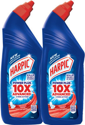 Harpic Power Plus Original Liquid Toilet Cleaner(2 x 1 L)