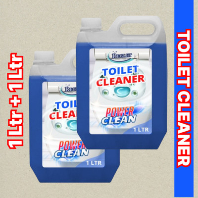 REGLET REFRESH AND RENEW YOUR TOILET EASILY Lavender Liquid Toilet Cleaner(2 x 1 L)