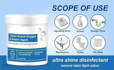 Khodiyar TOILET CLEANING POWDER Floral Powder Toilet Cleaner(250 g)