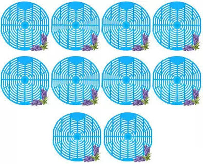 Airmate Scentric Urinal Screen Anti-Splash Blue Color Toilet Mat Lavender Mat Toilet Cleaner(10 x 1 Wipes)