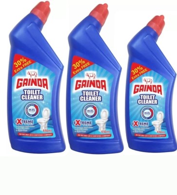 GAINDA Harpic 500 ml Herbal Liquid Toilet Cleaner(3 x 500 ml)