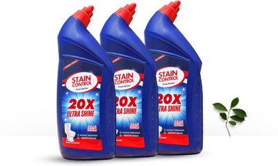 Staincontrol Advanced Disinfectant Powerful formula Lavender Liquid Toilet Cleaner(3 x 1000 ml)