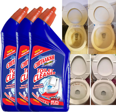 VSK Unleash the Power of Clean with Our Revolutionary Liquid Toilet Cleaner Regular Liquid Toilet Cleaner(3 x 500 ml)
