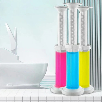 9Up Multi Fragrance Flower Stamp Toilet Gel Cleaner & Click Dispenser(Pack of 3) Floral Gel Toilet Cleaner(3 x 70 g)