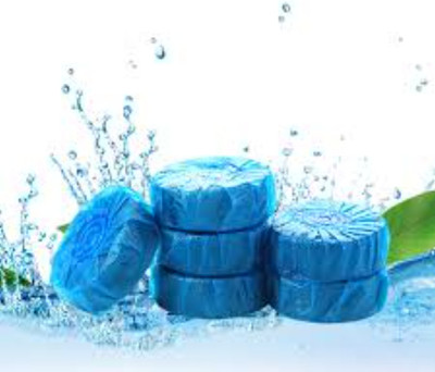 Ashish FLUSHER TABLETS Original Crystal Toilet Cleaner(10 x 1 g)