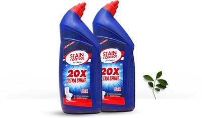 Staincontrol Advanced Disinfectant Powerful formula Jasmine Liquid Toilet Cleaner(2 x 1000 ml)