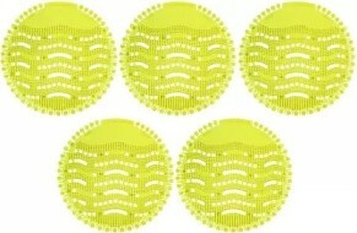 Mapel polymer Urinal Fresh Scented Anti-Splash Toilet Mat with Air Freshener (Multi flavour) Mat Toilet Cleaner(10 x 1 Wipes)