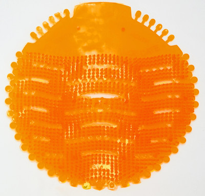 Venua Orange Urinal Screen Orange Mat Toilet Cleaner(10 x 1 Wipes)