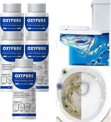 Jasoliya OxyPure Toilet Cleaner – Combo of 5 (100ml) + Real Results Shown Floral Liquid Toilet Cleaner(5 x 20 ml) Jasoliya OxyPure Toilet Cleaner – Combo of 5 (100ml) + Real Results Shown Floral Liquid Toilet Cleaner(5 x 20 ml)