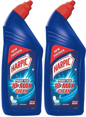 Harpic Power Plus Original Liquid Toilet Cleaner(2 x 1 L)
