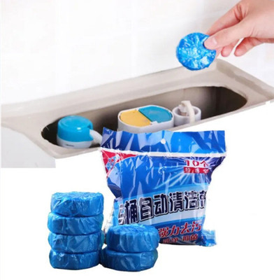 SELIFYMART Toilet Flusher Tablet pk of 10 Original Foam Toilet Cleaner(10 x 1 g)