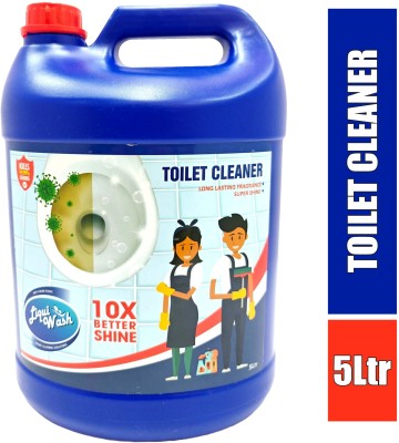 Liqui Wash Toilet Cleaner pack of one Citrus Liquid Toilet Cleaner(5 L)