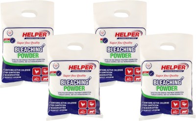 HELPER BLEACHING POWDER FINE -500GM ,4PC PACK Powder Toilet Cleaner(4 x 500 g)