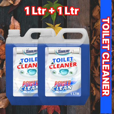 REGLET CLEANS DIRT EFFORTLESSLY,FRESHNESS WITH EVERY FLUSH Lavender Liquid Toilet Cleaner(2 x 1 L)