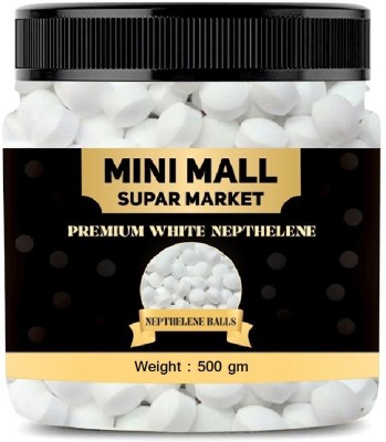 MINIMALL SUPER MARKET White Phenyl Goli for Clothes/White Napthalene Balls Jar Regular Block Toilet Cleaner(500 g)