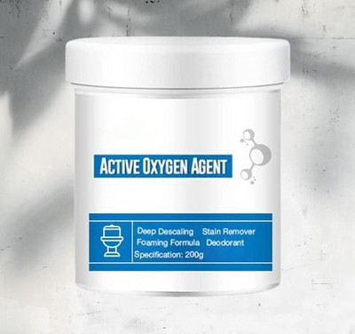Heny Enterprise Toilet Active Oxygen Cleaner Agent, All Purpose Cleaning Powder hk 200 gm Lemon Powder Toilet Cleaner(200 g)