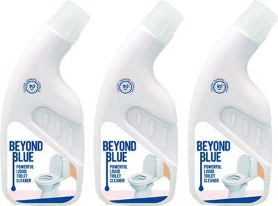 ANKU BEYOND BLUE POWERFUL LIQUID TOILET CLEANER 750 ML PACK OF 2 (1.5 ml) Regular Liquid Toilet Cleaner(3 x 750 ml)