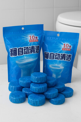 Elviora Bio Clean Toilet Tablets – Eco-Friendly tablet (pack of 20) Lemon Wipe Toilet Cleaner(20 x 1 g)