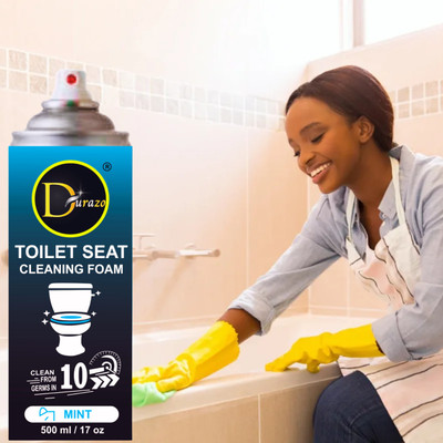 DURAZO Toilet seat cleaner foam. net 500 ml Mint Foam Toilet Cleaner(500 ml)