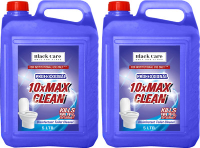 Black Care Advance Thick Toilet Cleaner Gel 10 L | Kills 99.9% Germs* Sparkling Shine Floral Liquid Toilet Cleaner(2 x 5 L) deal from flipkart Black Care Advance Thick Toilet Cleaner Gel 10 L | Kills 99.9% Germs* Sparkling Shine Floral Liquid Toilet Cleaner(2 x 5 L) deal from flipkart