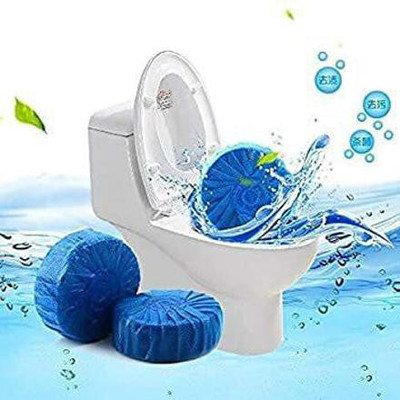 KEZIFY Automatic Toilet Bowl Cleaner Tablets Stain Remover Ocean Foam Toilet Cleaner(10 x 1 g)