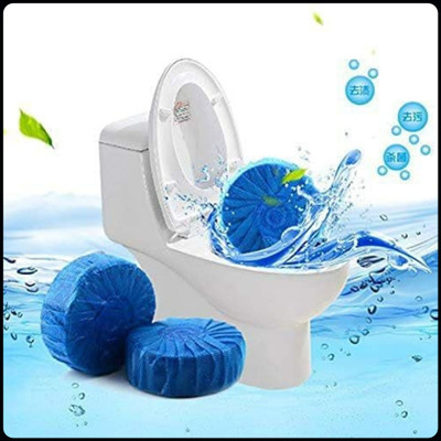 VCR ENTERPRISE A-Automatic Toilet Bowl Cleaner Tablets Stain Remover Wipe Toilet Cleaner(10 x 0.1 g)