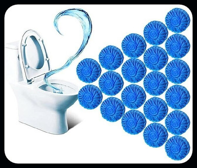 Samusagya A-2563Mc_ToiletTub_Cleaner_Tablet_20Pcs Ocean Block Toilet Cleaner(1 g)