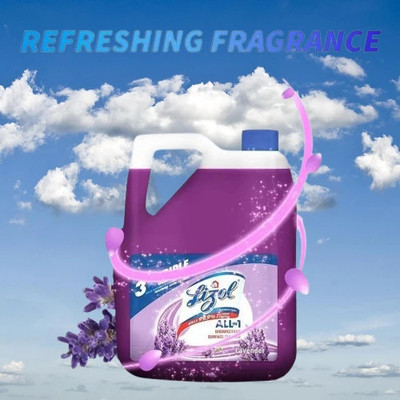 Lizol L/5 Surface Cleaner Lavender(5000 ml)