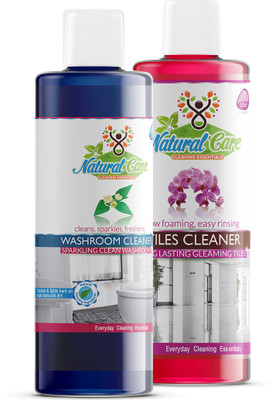 Natural Care COMBO PACK Citrus Liquid Toilet Cleaner(2 x 0.5 L)