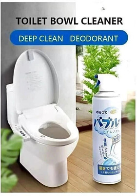 JANKRUT Multi-Purpose Toilet Cleaner Fast Active Cleaner Foaming Spray For Seat Nozzles Rose Spray Toilet Cleaner(500 ml)