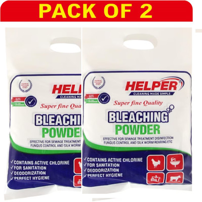 HELPER BLEACHING POWDER 1 KG -2PC PACK Powder Toilet Cleaner(2 x 1000 g)