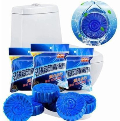 REDCARP Automatic Flush Toilet Bowl Cleaner Tablets Fresh Tank & Bowl Cleaner Original Foam Toilet Cleaner(10 x 1 g)