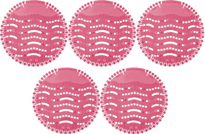 globalkart impex Toilet Mat, Urinal Hygiene Product Anti Splash Urinal Mat VL-URI-157 Rose Mat Toilet Cleaner(5 x 0.2 ml)