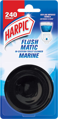 Harpic Flushmatic In-Cistern Marine Block Toilet Cleaner(50 g)