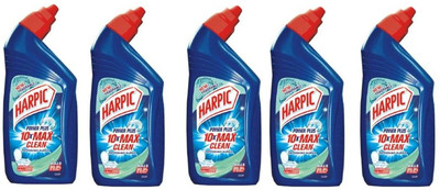 Harpic Special Toilet Cleaner Quick Action Liquid Toilet Cleaner-01 Original Liquid Toilet Cleaner(5 x 0.5 L)